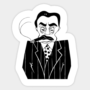 EDWARD G. ROBINSON FAN ART Sticker